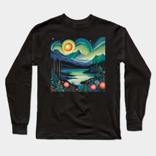 Aurora Borealis III Long Sleeve T-Shirt